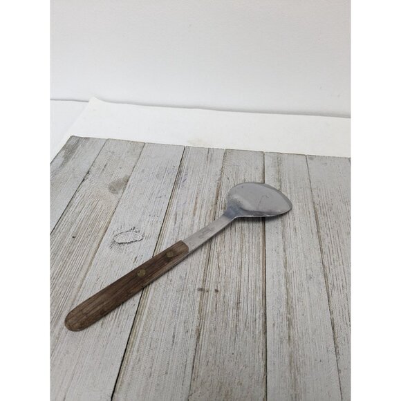 Stainless Steel Ice Cream Spade #5 Scoop Wood Handle Japan 9 1/2" - Picture 4 of 9